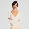 GAI+LISVA Zavinovací top Anne - Off White