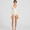 GAI+LISVA Zavinovací top Anne - Off White