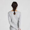 GAI+LISVA Dámské tričko Ivy - Light Grey Melange