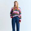 THE NEW SOCIETY Svetr Astrid - Jumper Multicolor