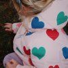 KONGES SLOJD Zimní bunda NUKA - COEUR ROSE COLORÉ