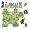 DJECO Puzzle Bitva - 18 pcs