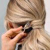 FIONA FRANCHIMON Sada tří vlasových spon - NO.1 Hairpin - Soft Beige