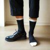 KLUE Ponožky Merino Black and White 36-40