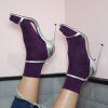 KLUE Třpytivé ponožky Lyocell Purple 36-40