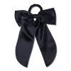 SLIP Hedvábná mašle - Black