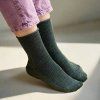 KLUE Třpytivé ponožky Lyocell Green 36-40