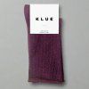 KLUE Třpytivé ponožky Lyocell Burgundy Wine 36-40