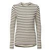 GAI+LISVA Dámský top Thyra - Reverse Dark Brown Stripe