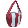STUDIO NOOS Taška Cross body - Bold Stripe Bordeaux/Light Blue