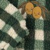 KONGES SLOJD Bunda JODY TEDDY - GREEN CHECK