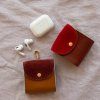THE STICKY SIS CLUB Pouzdro na Airpods - Brick red+sunset orange+wine red