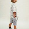 GRAY LABEL Kraťasy GOTS - Grey Melange