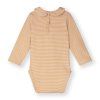 GRAY LABEL Body pro miminka s límcem GOTS - Melon - Cream