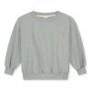 GRAY LABEL Narozeninová mikina GOTS - Grey Melange - Melon