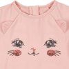 KONGES SLOJD Plavecký overal  KITTY -  POWDER PINK