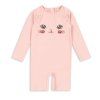 KONGES SLOJD Plavecký overal  KITTY -  POWDER PINK