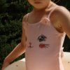 KONGES SLOJD Plavky KITTY - POWDER PINK