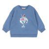 KONGES SLOJD Mikina LOUMILLA - COLONY BLUE