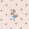 KONGES SLOJD Tričko POLO SPOTTY - ROSEWATER DOT