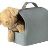 MAILEG Přepravka pro mazlíčka - Dusty blue S26