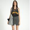 SISTERS DEPARTMENT Dámský top washed black - Silly dance