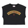 SISTERS DEPARTMENT Dámské tričko black - Silly dancer