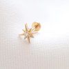 VICTOIRE COLLECTION Náušnice Zirconia Star 1pcs