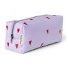 STUDIO NOOS Pouzdro Puffy - Purple Heartsnoss (90)