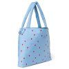 STUDIO NOOS Přebalovací taška Diaper Puffy - Light Blue Hearts