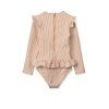 LIEWOOD Dívčí plavky Sille  - Y/D stripe Pale tuscany / Creme de la creme