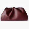 FREYA ESTEPHAN Kožená kabelka medium - Deep Burgundy