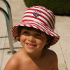 ASNOU HAT CONGESSION - STRIPE ROUGE