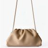 FREYA ESTEPHAN Kožená kabelka medium -  Beige