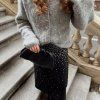 FREYA ESTEPHAN Kožená kabelka medium - Schwarz