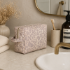 STUDIO NOOS Toiletry bag Puffy - Cream Leopard