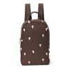 STUDIO NOOS Mini batoh Puffy - Brown Hearts