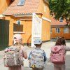 KONGES SLOJD Školní batoh CLOVER - ROSETTE