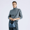 SMAAK AMSTERDAM Leather handbag TARA - DENIM