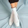 KLUE Ponožky s volánky Black 36-40