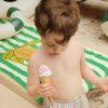 KONGES SLOJD Nafukovací kruh Junior - GREEN STRIPE