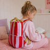 STICKY LEMON Backpack large - campfire orange + dewy lilac