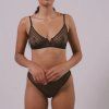 UNDERSTATEMENT Kalhotky Mesh Black Dots