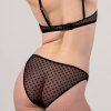 UNDERSTATEMENT Kalhotky Mesh Black Dots
