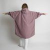 VIVI MARI Kabát do deště solid ash plum