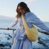 STUDIO NOOS Taška Cross Body Puffy - Textured Butter Yellow