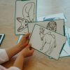 KIDYWOLF Kreslicí tablet Kidydraw mini Kidywolf - Animals around the world