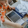 KIDYWOLF Kreslicí tablet Kidydraw mini Kidywolf - Animals around the world