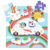 DJECO Puzzle Obláčkové auto - 16pcs