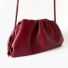 FREYA ESTEPHAN Kožená kabelka small  -  Burgundy